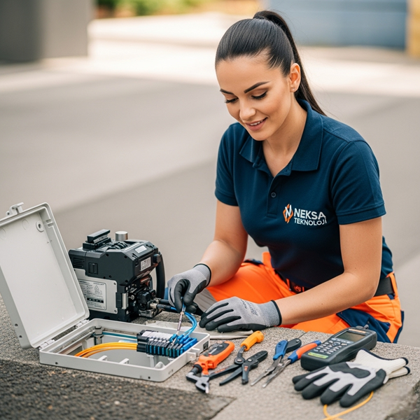 Fiber Kablo Ek Yapma 5 Fiber Kablo Ek Yapma