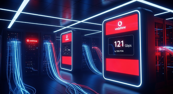 Vodafone, 100G PON ile 121 Gbps Hıza Ulaştı 10 Vodafone, 100G PON ile 121 Gbps Hıza Ulaştı
